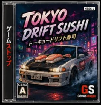 TOKYO DRIFT SUSHI（トーキョードリフト寿司）パッケージ